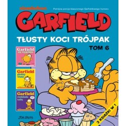 Garfield Tłusty koci trójpak Tom 6 Jim Davis motyleksiazkowe.pl