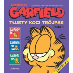 Garfield Tłusty koci trójpak Tom 1 Jim Davis motyleksiazkowe.pl