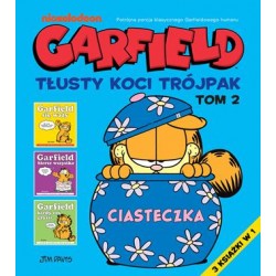 Garfield Tłusty koci trójpak Tom 2 Jim Davis motyleksiazkowe.pl