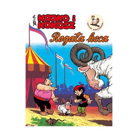 Kajko i Kokosz. Rogata heca.  wyd. regionalne (gwara warszawska) Janusz Christa motyleksiazkowe.pl