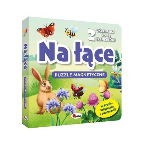 Puzzle magnetyczne Na łące motyleksiazkowe.pl