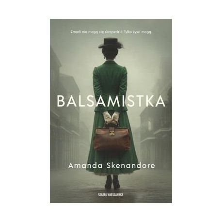 Balsamistka  Amanda Skenandore motyleksiazkowe.pl