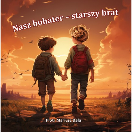 Nasz bohater - starszy brat  Piotr Mariusz Bała motyleksiazkowe.pl