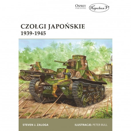 Czołgi japońskie 1939-1945 Steven J. Zaloga motyleksiazkowe.pl