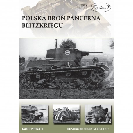 Polska broń pancerna Blitzkriegu Jamie Prenatt motyleksiazkowe.pl