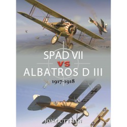SPAD VII vs Albatros D III 1917-1918