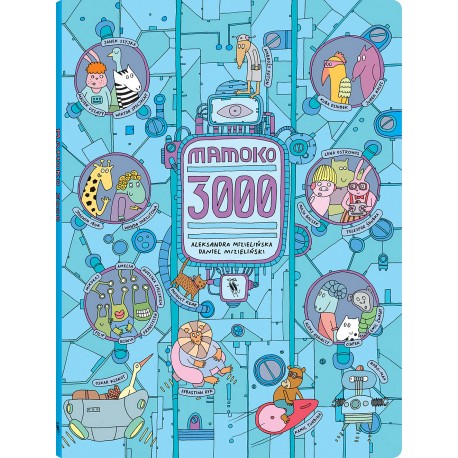 Mamoko 3000 Mizielińscy motyleksiazkowe.pl