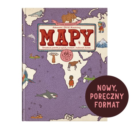 MAPY. Edycja fioletowa (format podręczny) mapy-edycja-fioletowa-format-podreczny motyleksiazkowe.pl