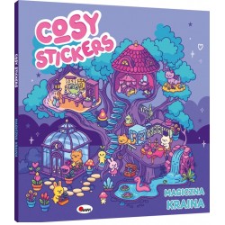 COSY STICKERS MAGICZNA KRAINA WYKLEJANKA ANTYSTRESOWA