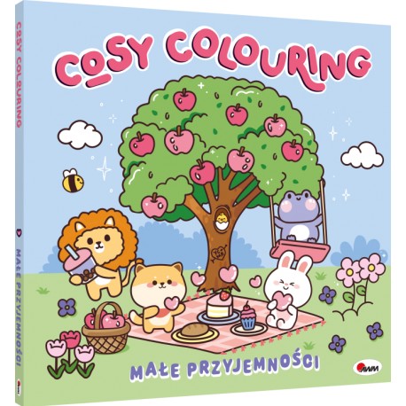 COSY COLOURING MAŁE PRZYJEMNOŚCI KOLOROWANKA ANTYSTRESOWA motyleksiazkowe.pl
