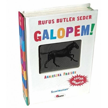 GALOPEM! KSIĄŻKA Z ANIMACJAMI 3D motyleksiazkowe.pl