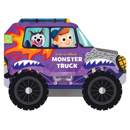 Świat na kółkach. Monster truck Monika Basiejko motyleksiazkowe.pl