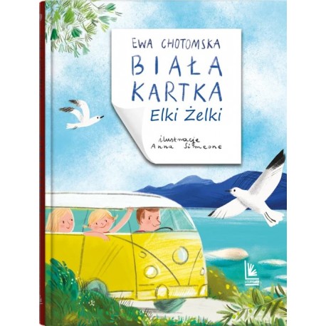 Biała kartka Elki Żelki Ewa Chotomska motyleksiazkowe.pl