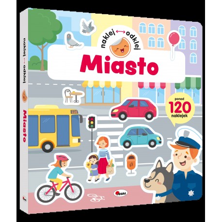 NAKLEJ ODKLEJ MIASTO motyleksiazkowe.pl