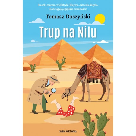 Trup na Nilu Tomasz Duszyński motyleksiazkowe.pl
