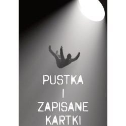 Pustka i zapisane kartki