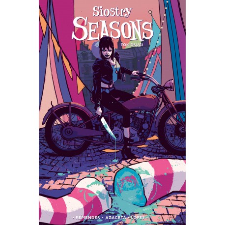 Siostry seasons Tom 2 Rick Remender Paul Azaceta  motyleksiazkowe.pl