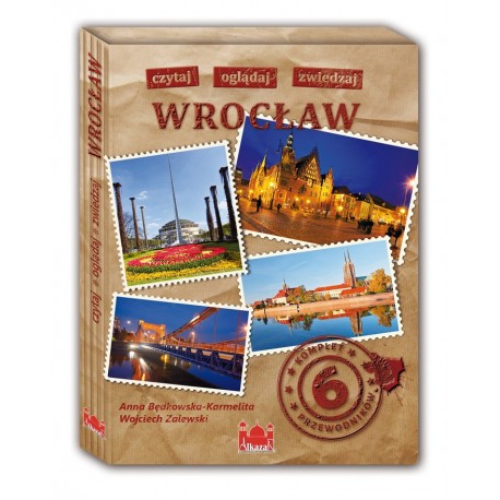 Wrocław. Czytaj, oglądaj, zwiedzaj - komplet 6 przewodników motyleksiazkowe.pl