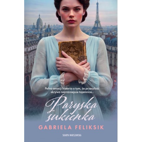 Paryska sukienka Gabriela Feliksik motyleksiazkowe.pl