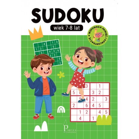 Sudoku wiek 7--8 lat motyleksiazkowe.pl