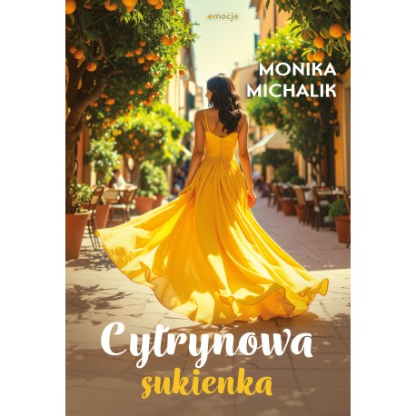 Cytrynowa sukienka Monika Michalik motyleksiazkowe.pl