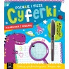 Poznaję i piszę cyferki. Książeczka z rowkami