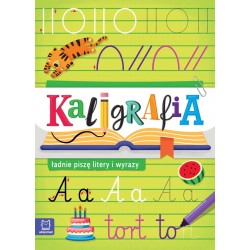 Kaligrafia ładnie piszę litery i wyrazy