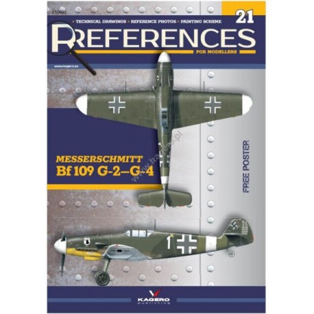 Messerschmitt Bf 109 G-2 G-4 (REFERENCES 21) Arkadiusz Wróbel motyleksiazkowe.pl