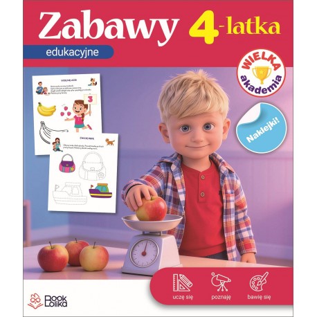 Zabawy edukacyjne 4latka Monika Majewska  motyleksiazkowe.pl