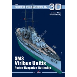 SMS Viribus Unitis Austro-Hungarian Battleship (Superdrawings in 3D)