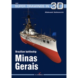 Brazilian Battleship Minas Gerais (Superdrawings in 3D)