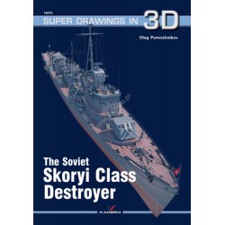 The Soviet Skoryi Class Destroyer (Superdrawings in 3D)