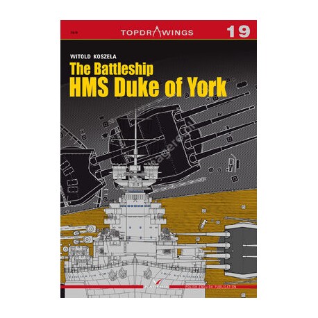 The Battleship HMS Duke of York (Topdrawings 19) Witold Koszela motyleksiazkowe.pl
