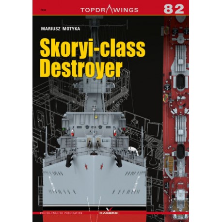 Skoryi-class Destroyer (Topdrawings 82) Mariusz Motyka motyleksiazkowe.pl