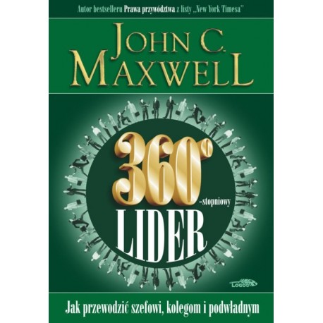 360 stopniowy lider John C. Maxwell motyleksiazkowe.pl