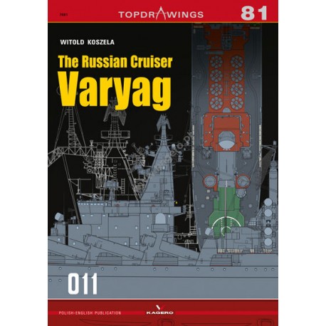 The Russian Cruiser Varyag (Topdrawings 81) Witold Koszela motyleksiazkowe.pl