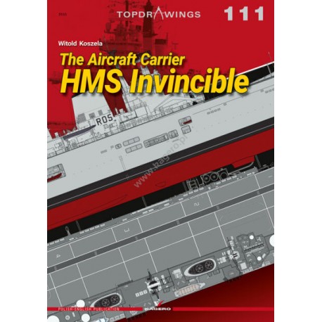 The Aircraft Carrier HMS Invincible (Topdrawings 111) Witold Koszela motyleksiazkowe.pl