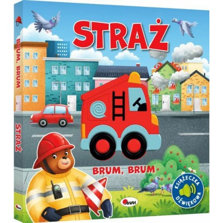 BRUM BRUM STRAŻ motyleksiazkowe.pl
