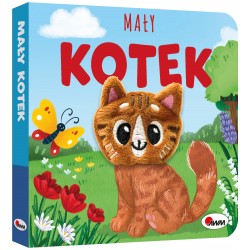 KOCHAM CIĘ MAŁY KOTEK KSIĄŻKA Z PACYNKĄ