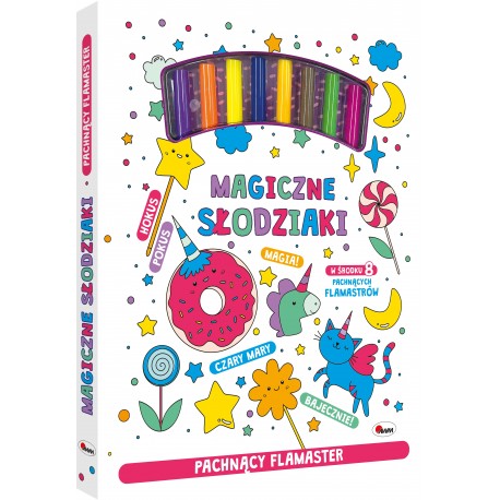 PACHNĄCY FLAMASTER MAGICZNE SŁODZIAKI motyleksiazkowe.pl