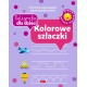 Kaligrafia dla dzieci. Kolorowe szlaczki + naklejki