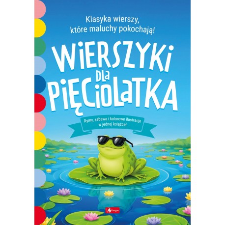 Wierszyki dla pięciolatka Praca zbiorowa motyleksiazkowe.pl