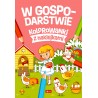 W gospodarstwie kolorowanki z naklejkami
