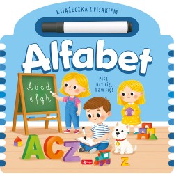 Alfabet książeczka z pisakiem
