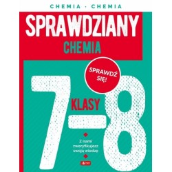 Sprawdziany dla klasy 7-8 Chemia Alicja Hałas motyleksiazkowe.pl