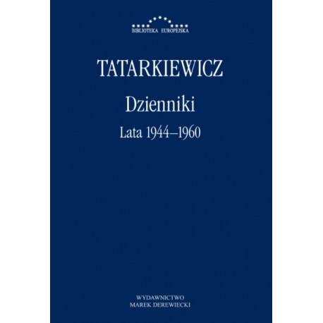 Dzienniki T.1 Lata 1944-1960 Władysław Tatarkiewicz motyleksiazkowe.pl