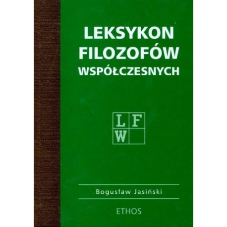 Leksykon filozofów współczesnych Bogusław Jasiński motyleksiazkowe.pl