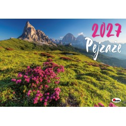KALENDARZ 2027 PEJZAŻE ALBUMOWY A4