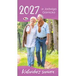 KALENDARZ 2027 SENIORA TYGODNIOWY