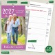 KALENDARZ 2027 SENIORA TYGODNIOWY motyleksiazkowe.pl